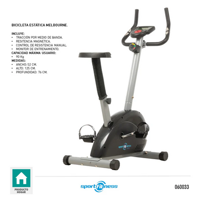 Bicicleta estática Melbourne