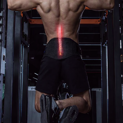 Cinturón Con Cadena Para Discos Profesional - Global Fitness
