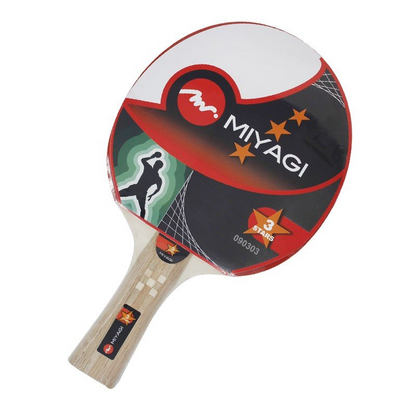 RAQUETAS TENIS DE MESA / PING PONG 3 ESTRELLAS MIYAGI