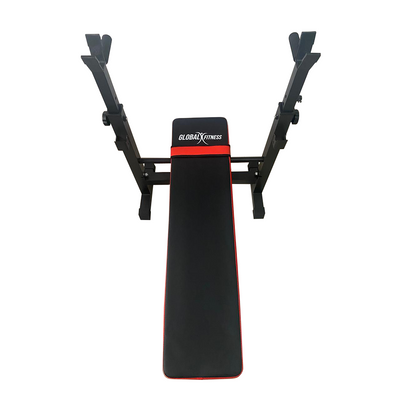Banco Ejercicio Con Soporte Para Barra Global Fitness