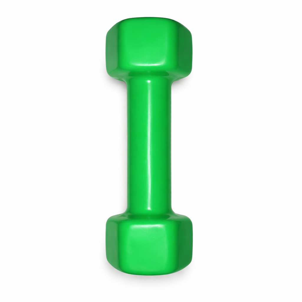 Mancuerna Encauchetada En Vinilo Global Fitness 3 Lb