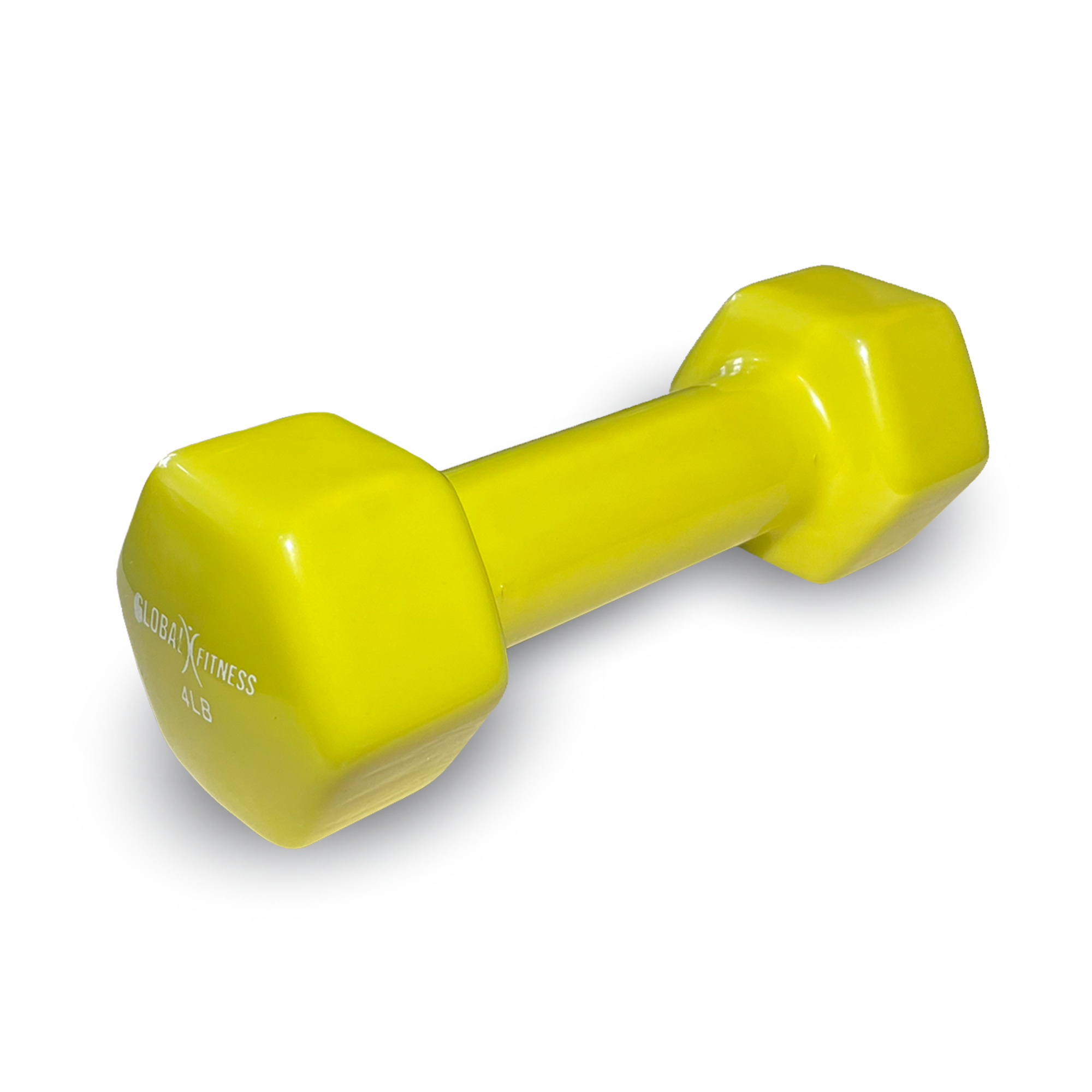 Mancuerna Encauchetada En Vinilo Global Fitness 4 Lb
