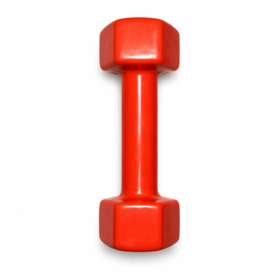 Mancuerna Encauchetada En Vinilo Global Fitness 5 Lb