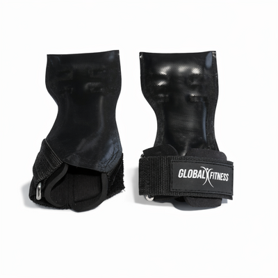 Strips Power Grip con protector de palma Global Fitness