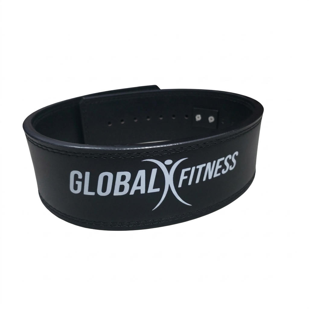 Cinturón Levantamiento de Palanca Powerlifting 10mm - Global Fitness