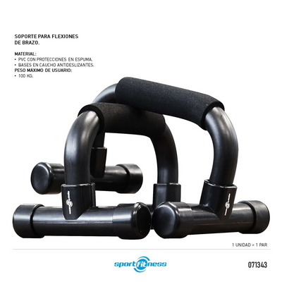 Soporte Para Flexión De Brazos Sportfitness