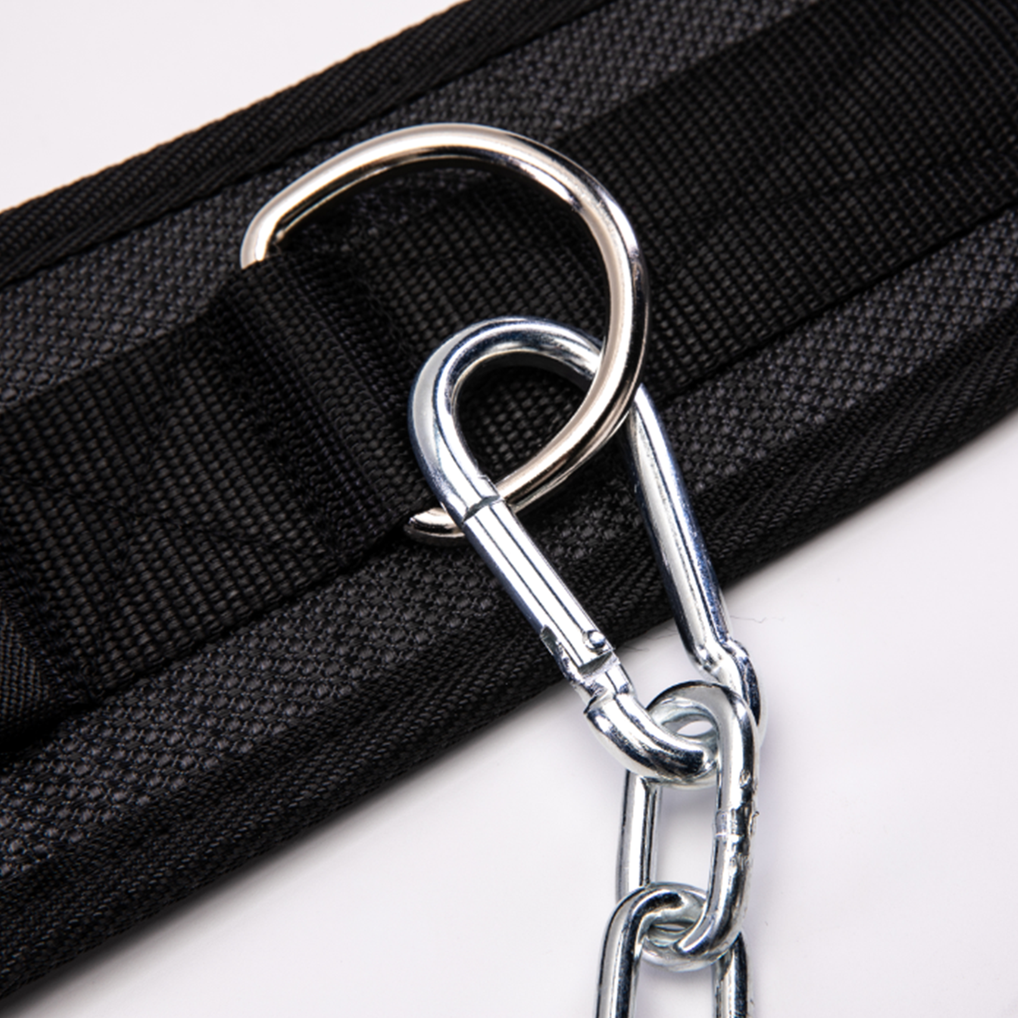 Cinturón Con Cadena Para Discos Profesional - Global Fitness