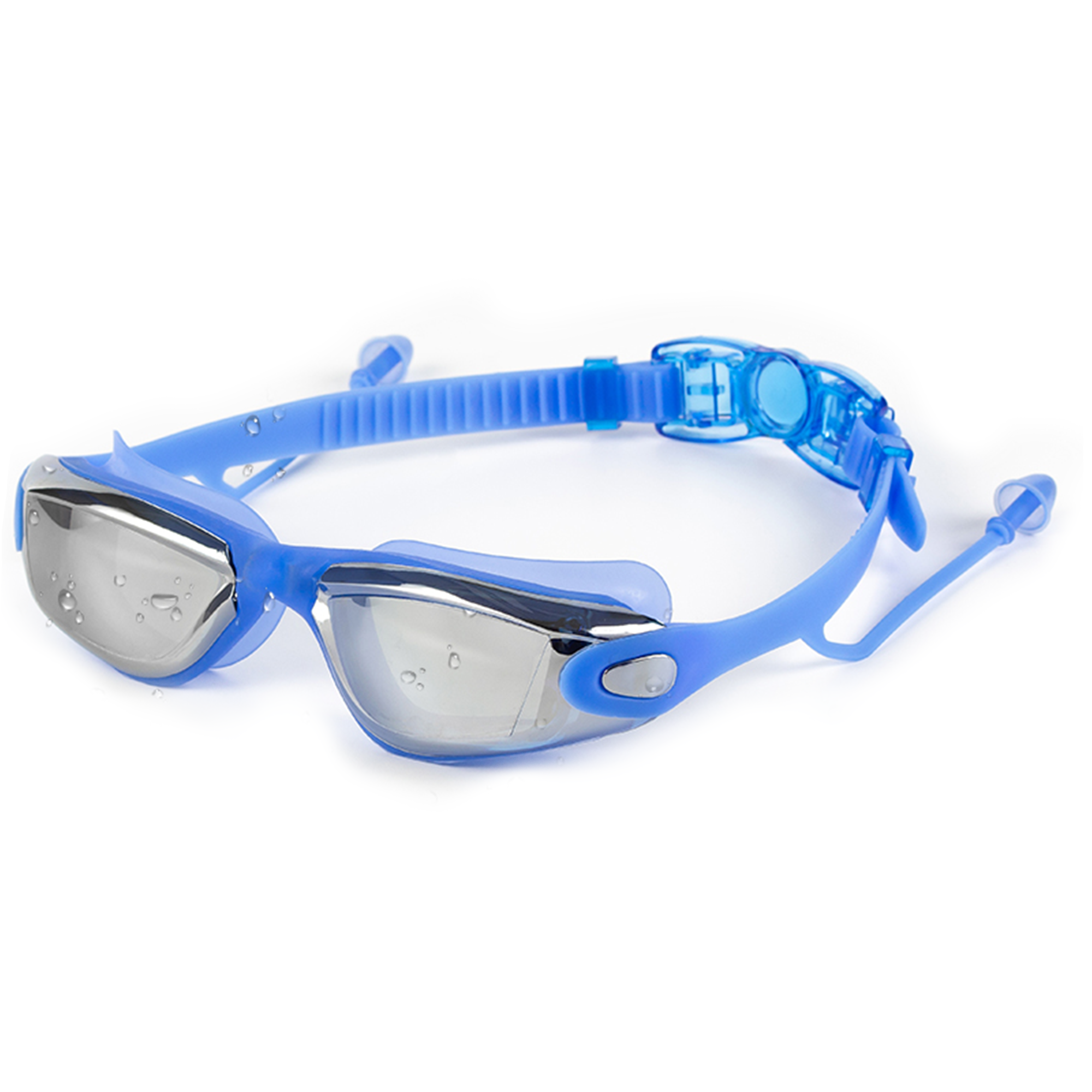 Gafas De Natación Espejadas Adulto - Azul