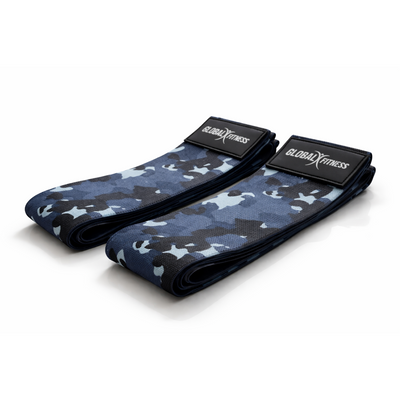 Vendas Rodillera camufladas para Gym Azul - Global Fitness