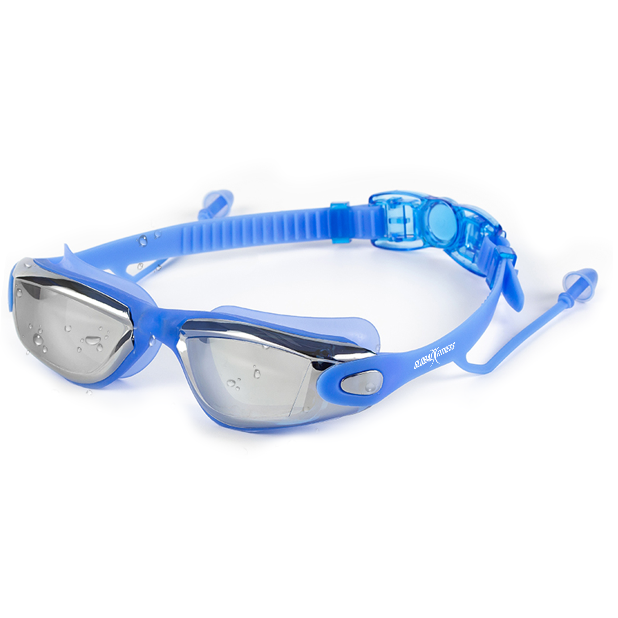 Gafas De Natación Espejadas Adulto - Azul