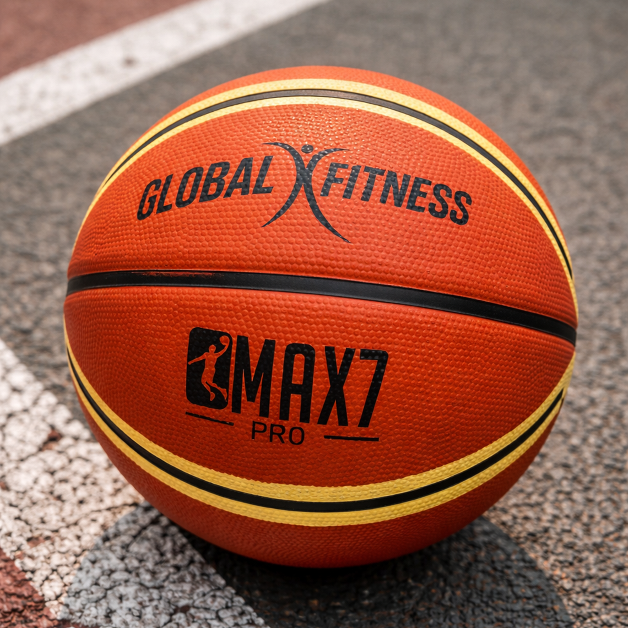 Balón De Baloncesto Max Pro  No.7 Global Fitness