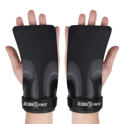 Straps Power Grip con protector de palma Silicona Global fitness