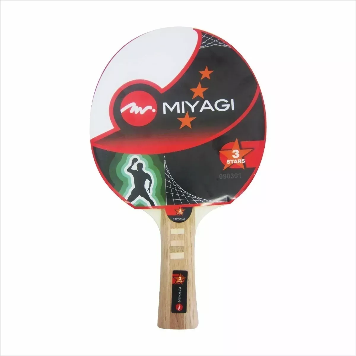 RAQUETAS TENIS DE MESA / PING PONG 3 ESTRELLAS MIYAGI