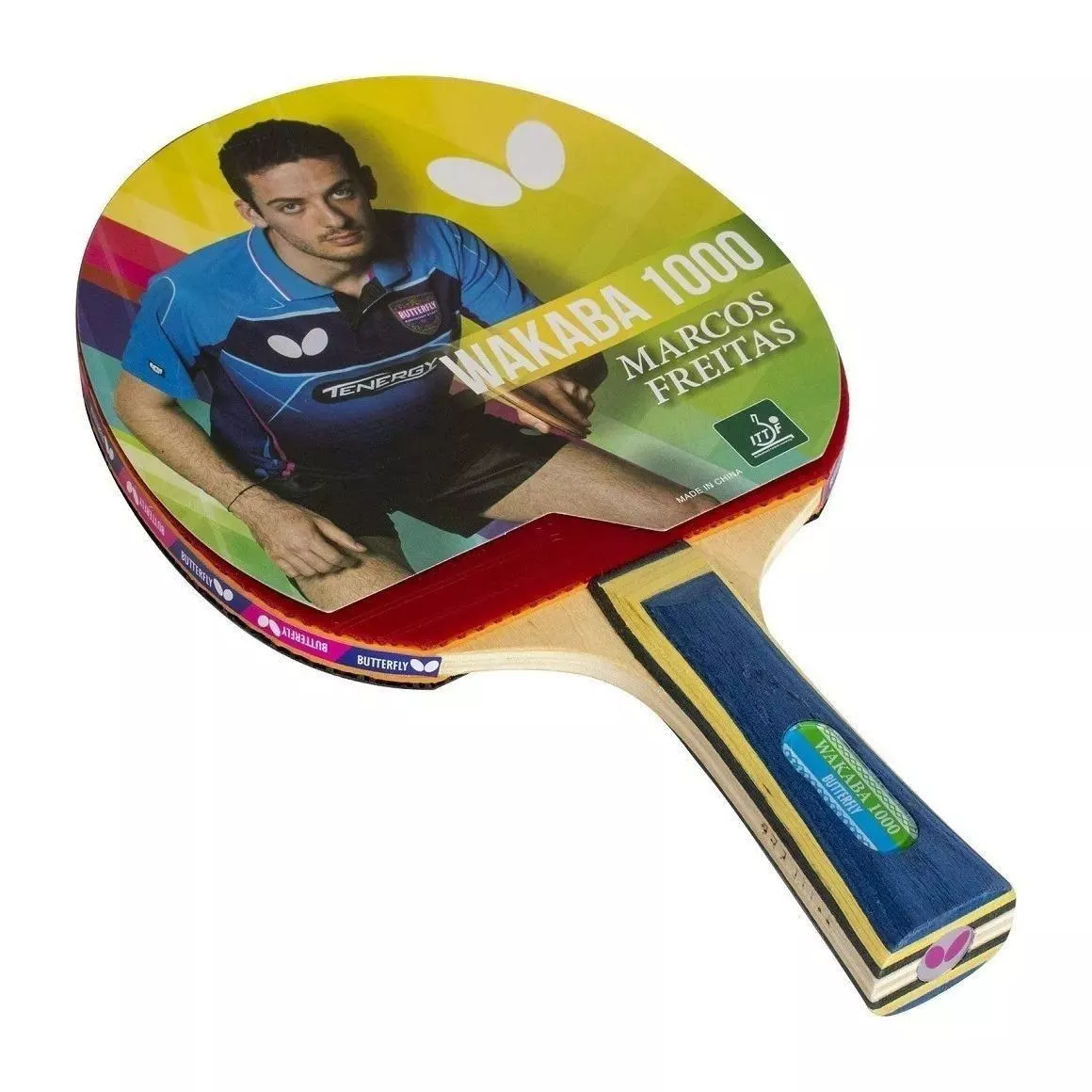 RAQUETA TENIS DE MESA / PING PONG WAKABA 1000 BUTTERFLY