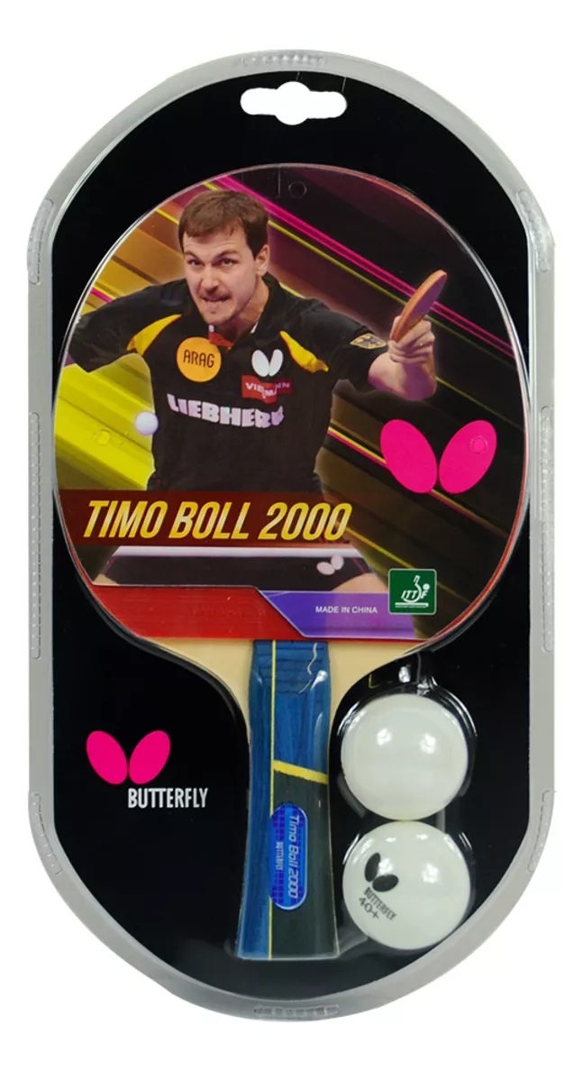 RAQUETA TENIS DE MESA / PING PONG TIMOBOLL 2000 BUTTERFLY