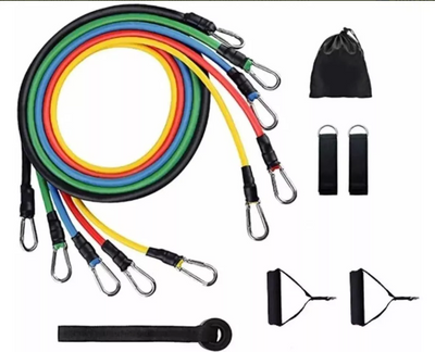 Kit Bandas Tubulares Juego De 10 Piezas Global Fitness