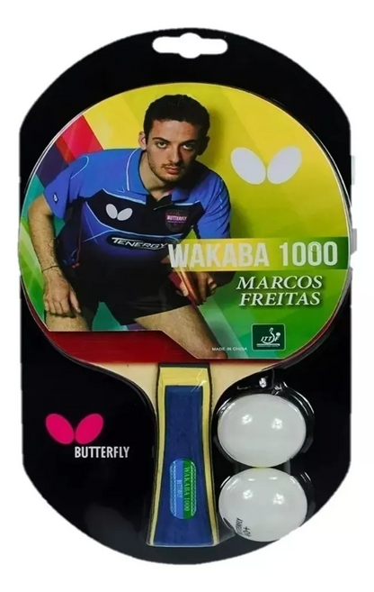 RAQUETA TENIS DE MESA / PING PONG WAKABA 1000 BUTTERFLY