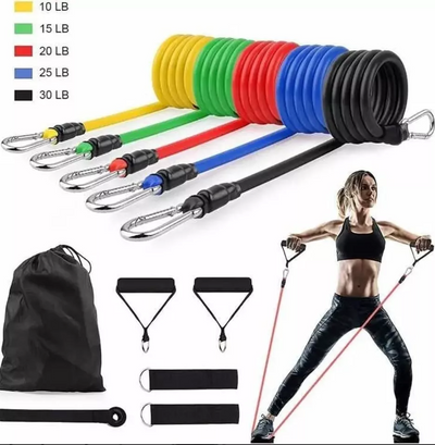 Kit Bandas Tubulares Juego De 10 Piezas Global Fitness