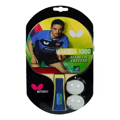 Raqueta Tenis De Mesa / Ping Pong Wakaba 1000 Butterfly