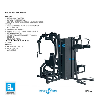 Multifuncional Berlin Sportfitness