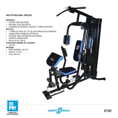 Multifuncional 150 Lb