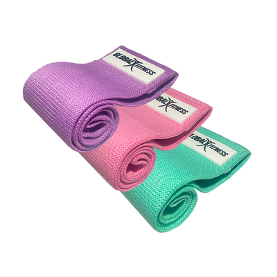 Set De Bandas Elásticas En Tela Global Fitness