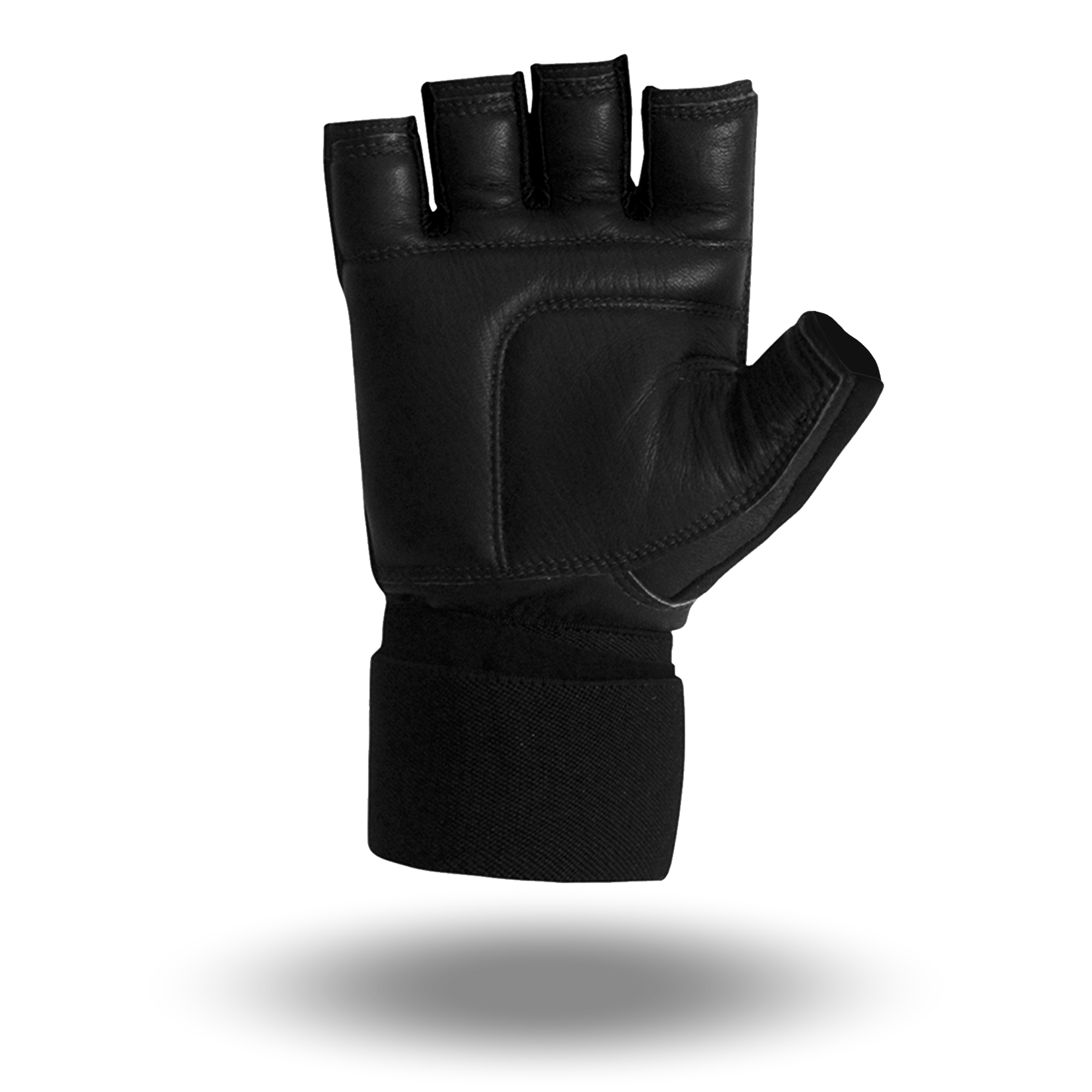 Guantes De Cuero Con Muñequera Hombre Globalfitness