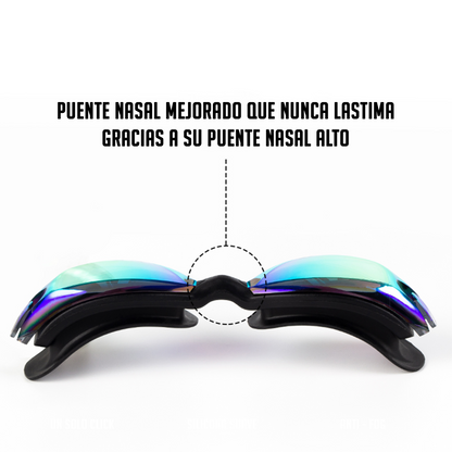 Gafas De Natación Transparentes - Negro