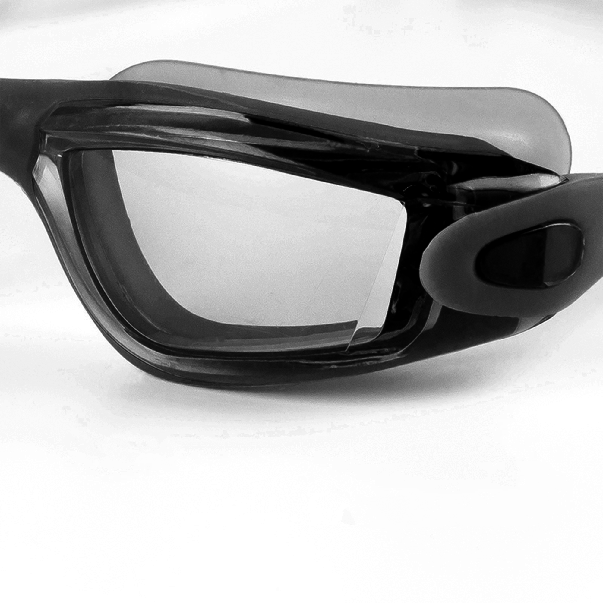 Gafas De Natación Transparentes - Negro