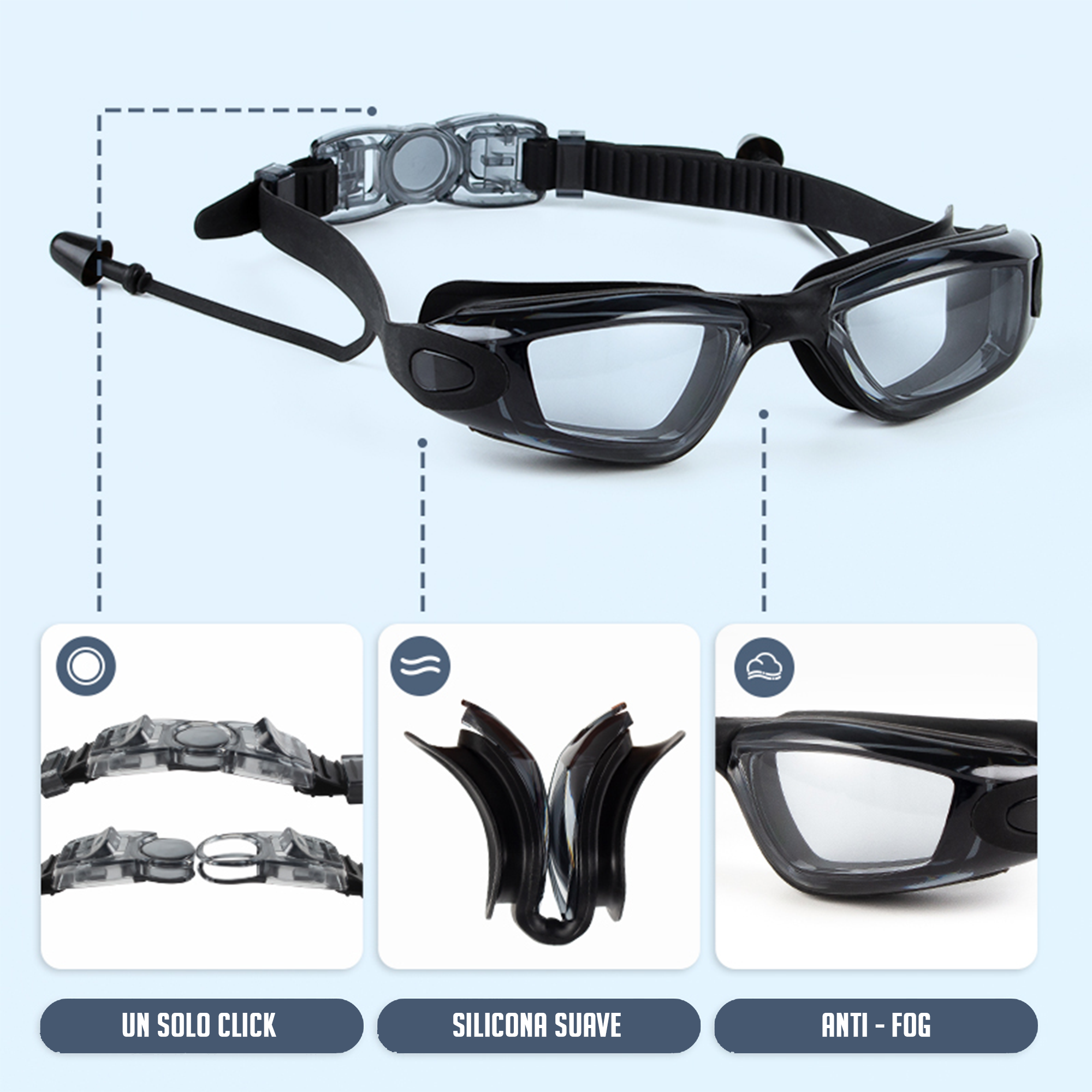 Gafas-natacion