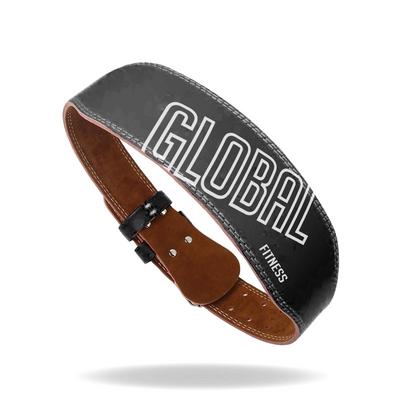 Cinturón Levantamiento Global Fitness Negro