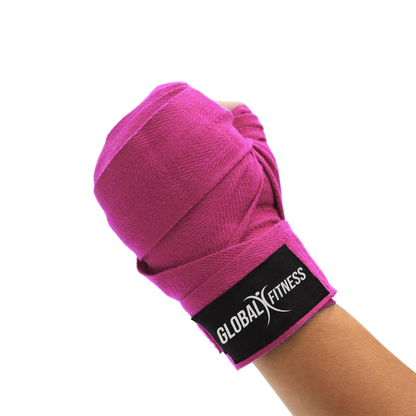 Vendas Boxeo Rosa 120" / 3 metros Global fitness