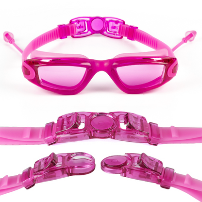 Gafas De Natación Transparentes - Rosa