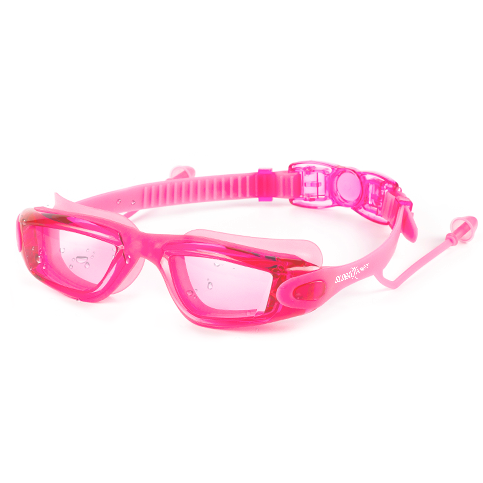 Gafas De Natación Transparentes - Rosa