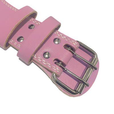 Cinturón Levantamiento Global Fitness Rosado