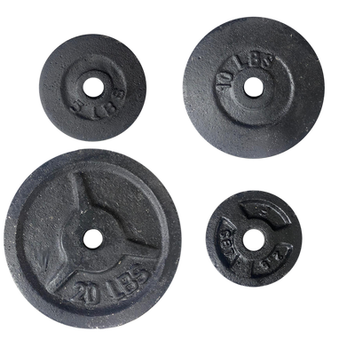 Disco Estándar En Hierro Colado