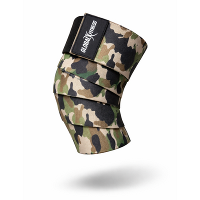 Vendas Rodillera camufladas para Gym Verde - Global Fitness