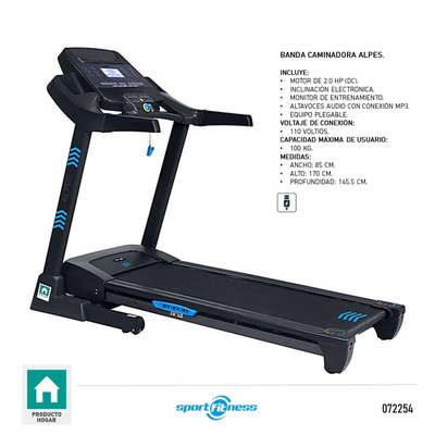 Banda trotadora Alpes