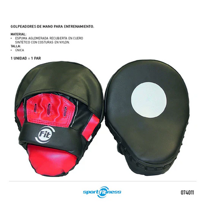 Golpeadores De Mano Con Malla Sportfitness