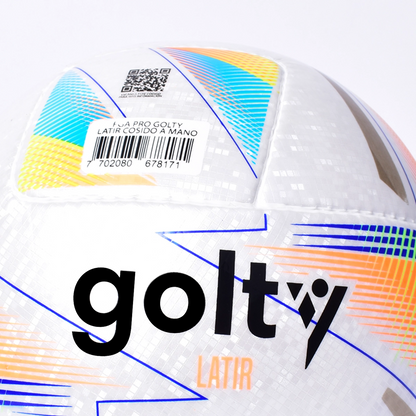 BALÓN DE FÚTBOL FGA PRO LATIR COSIDO A MANO GOLTY