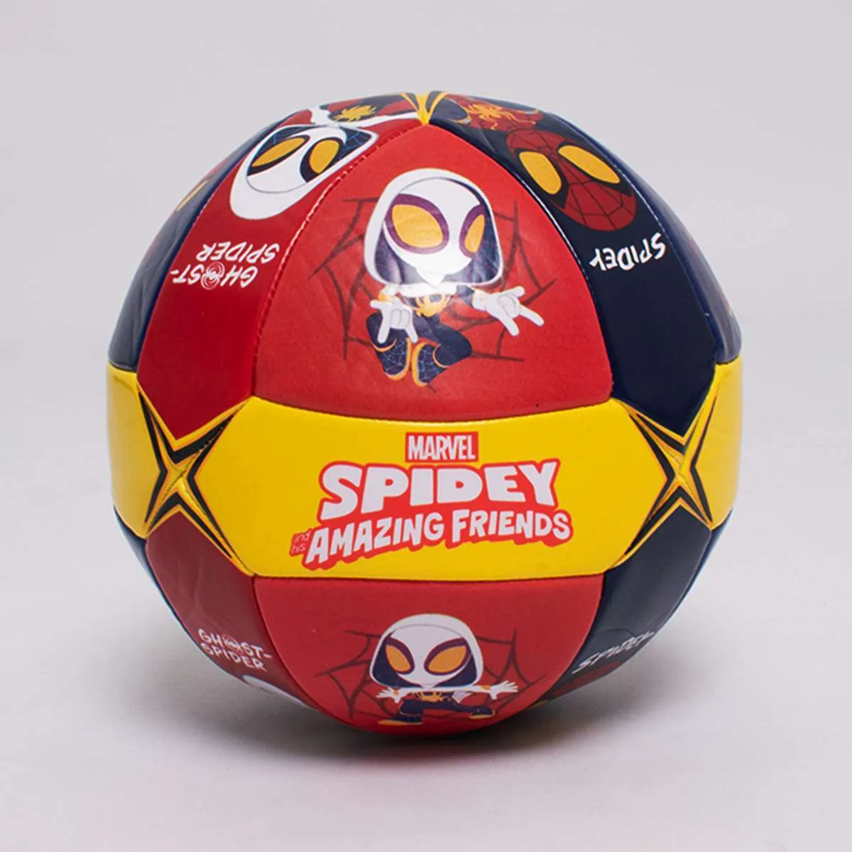 BALÓN DE FÚTBOL GOLTY SPIDEY Y AMIGOS COSIDO A MÁQUINA No3