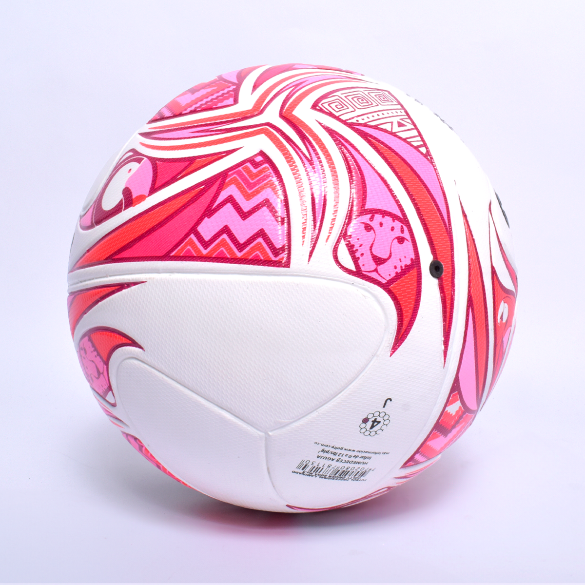 BALÓN DE FÚTBOL PROFESIONAL LAMINADO GOLTY ORIGEN ROSA No5