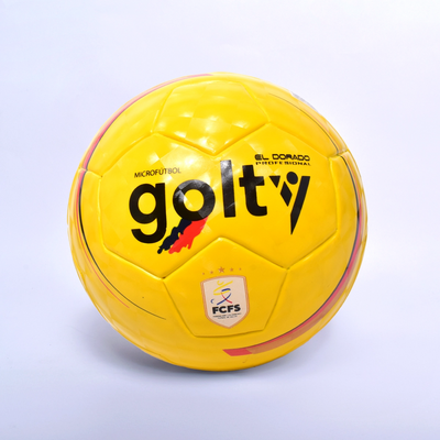 Balón De Microfútbol Profesional Dorado Golty