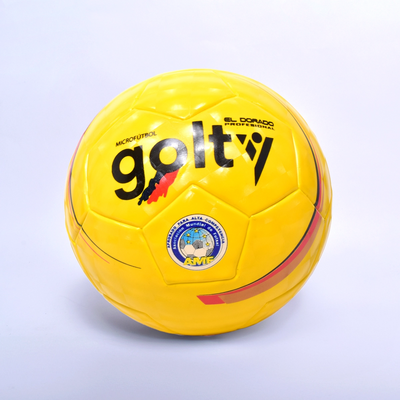 Balón De Microfútbol Profesional Dorado Golty