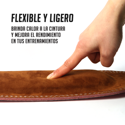 Cinturón Levantamiento Global Fitness Negro