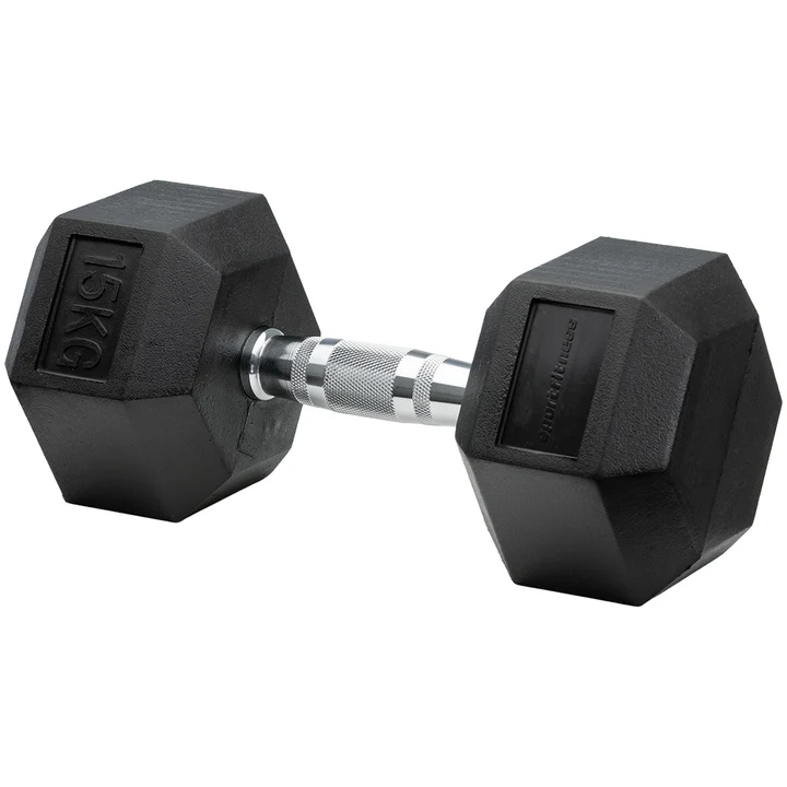 Mancuerna Encauchetada 15 Kg