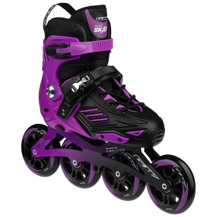 Patín En Línea Belloni Plus Negro Morado Gw