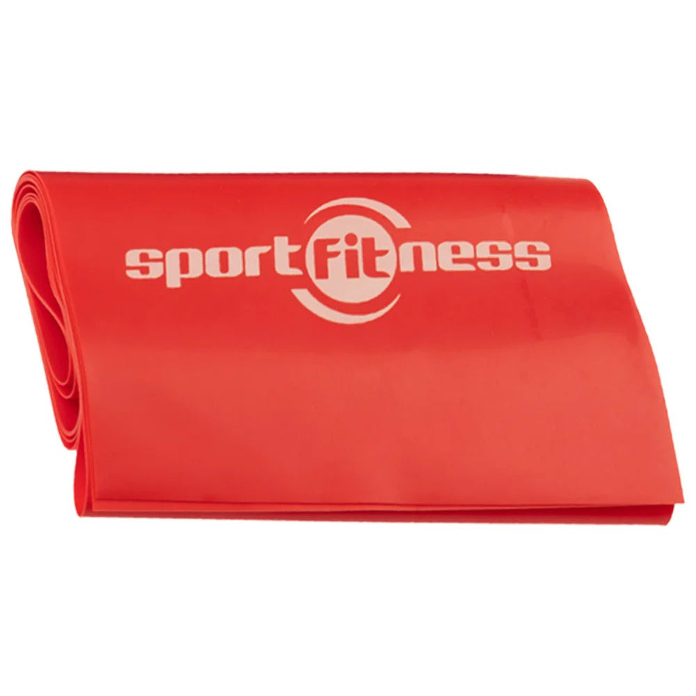 Bandas elásticas de látex en colores abiertos Sportfitness