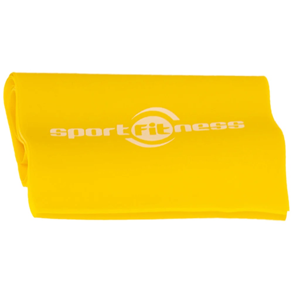 Bandas elásticas de látex en colores abiertos Sportfitness