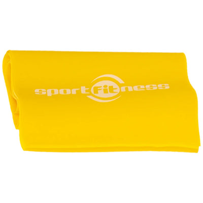 Bandas elásticas de látex en colores abiertos Sportfitness